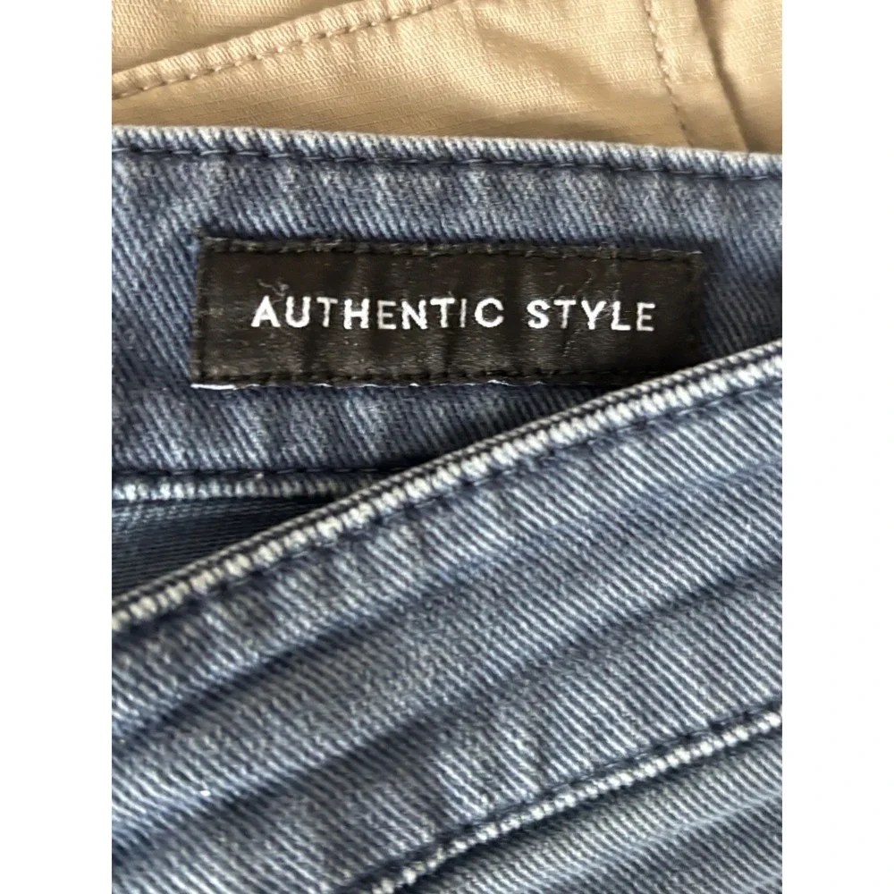 Teleria Zed Chicago 19 A Mens Blue Grey Italian Jeans Pants 34 Made in Italy